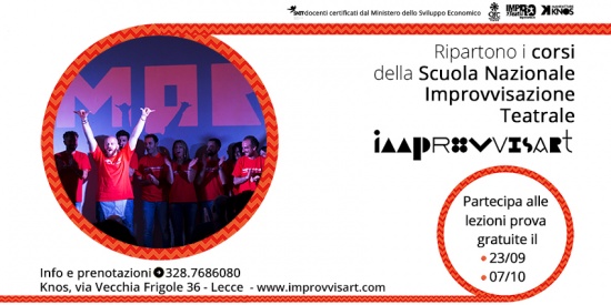 Lezione prova di Improvvisazione Teatrale.